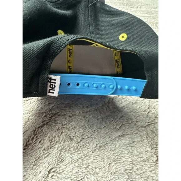 Neff Hat Cap Snapback Black Blue One Size Adjustable  Casual - Picture 4 of 14